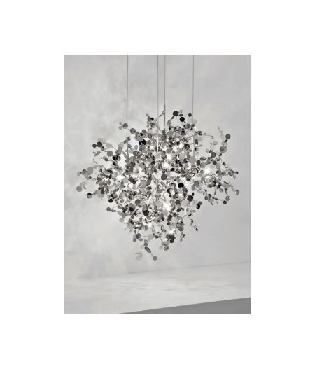 ARGENT allogen/LED 4 SUSPENSION  4 pendants 0N91S