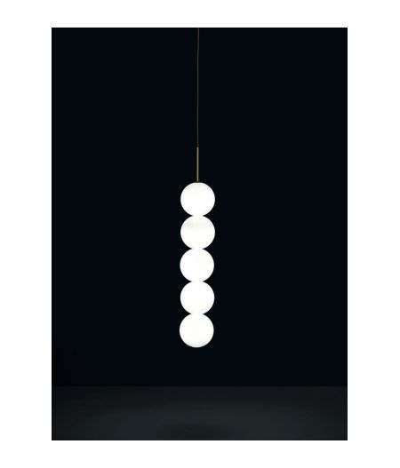 ABACUS 5 spheres LED PENDANT WITH DISC 5 spheres 0V01S