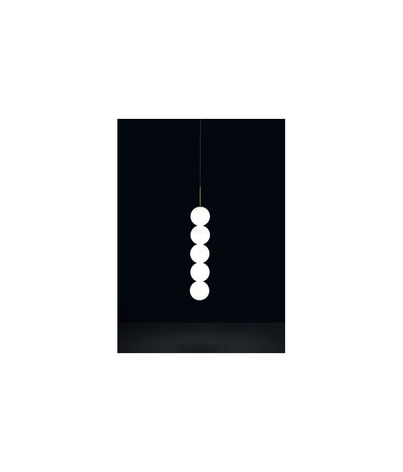 ABACUS 5 spheres LED PENDANT WITH DISC 5 spheres 0V01S