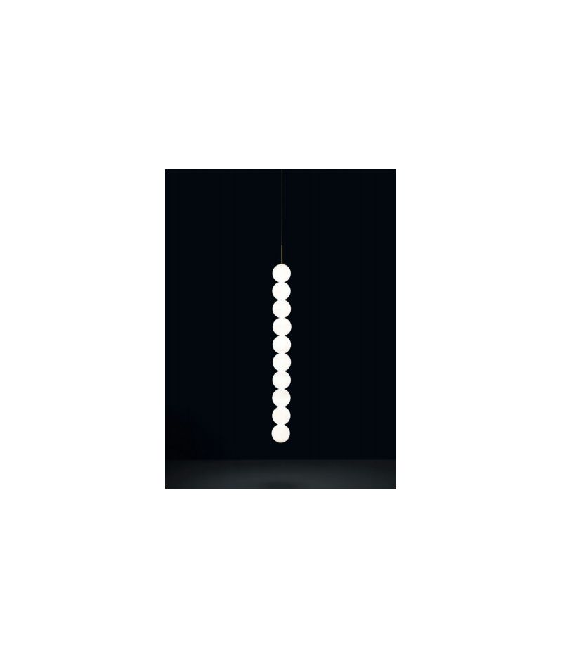 ABACUS 10 spheres LED PENDANT WITH DISC 10 spheres 0V01S
