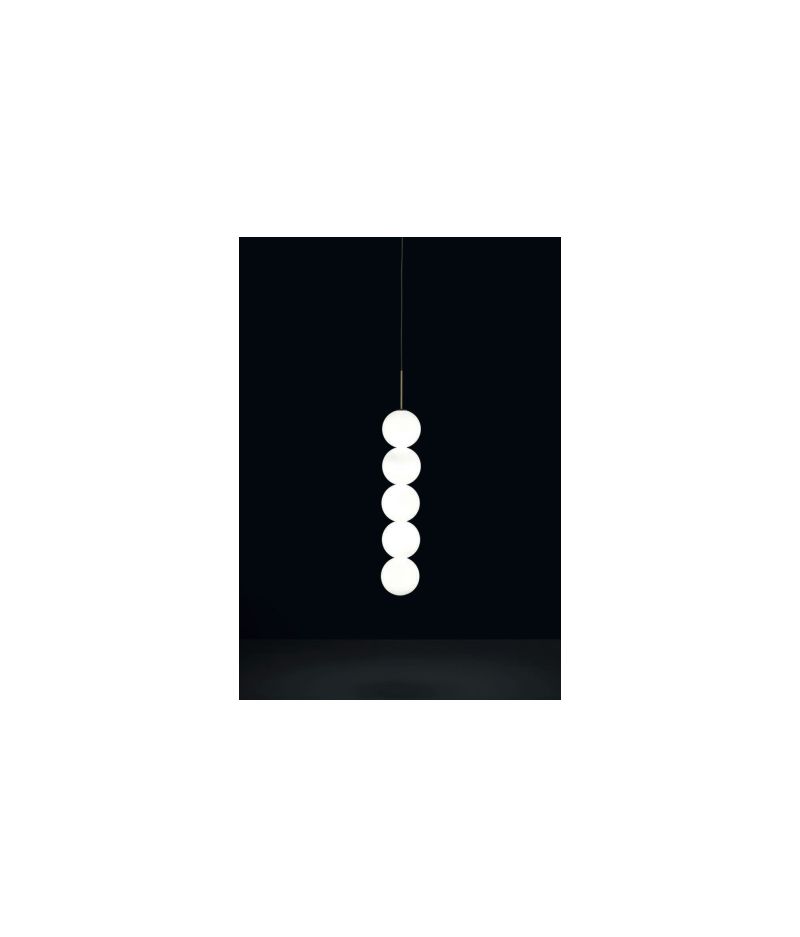 ABACUS 5 spheres LED PENDANT WITH CANOPY 5 spheres 0V01S