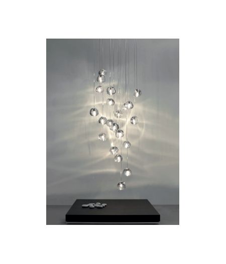 MIZU allogen/LED 3 PENDANTS 3 pendants 0R03S