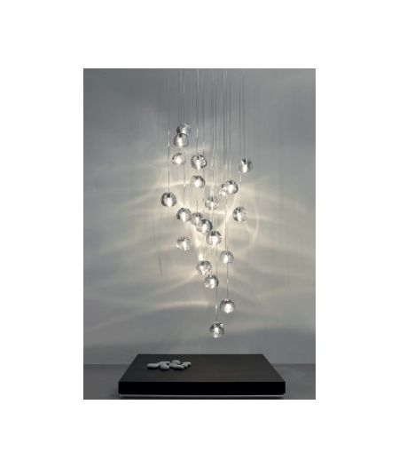 MIZU allogen/LED 7 PENDANTS 7 pendants 0R07S