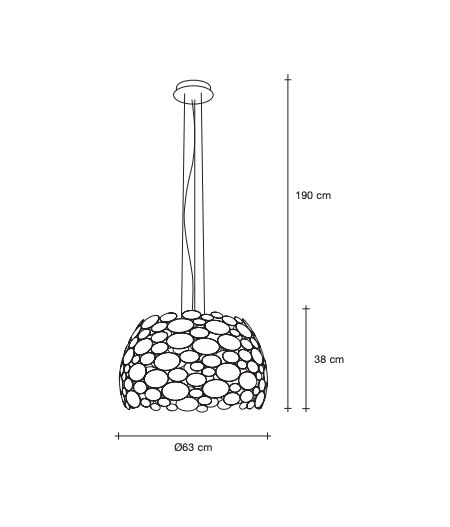 ANISH LED SUSPENSION 3000k 0Q62S