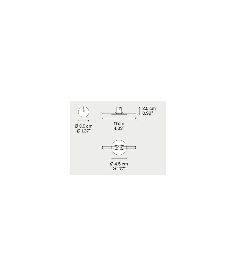 CANOPY DIESEL RECESSED