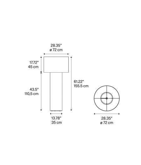 PIPE FLOOR MEDIUM