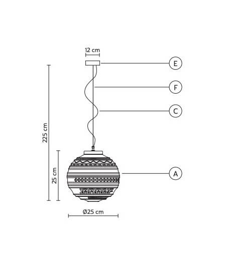 BRAILLE SUSPENSION SMALL