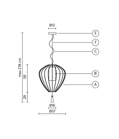 CELL INDOOR SUSPENSION SMALL