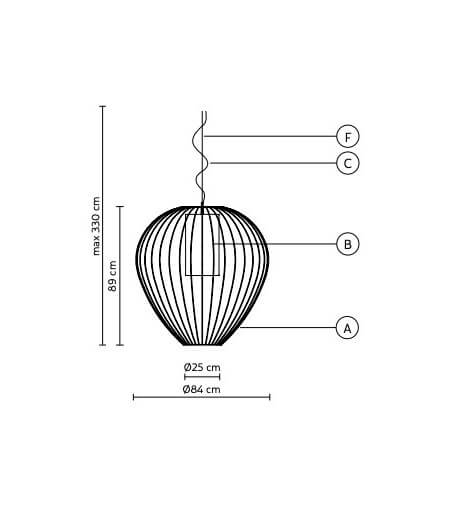 CELL OUTDOOR SUSPENSION MEDIUM