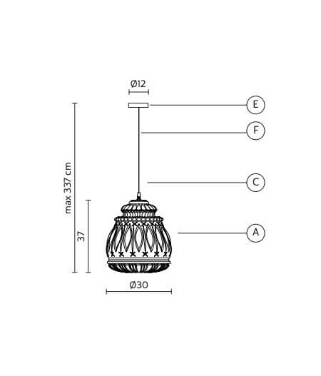 GINGER OUTDOOR SUSPENSION XL