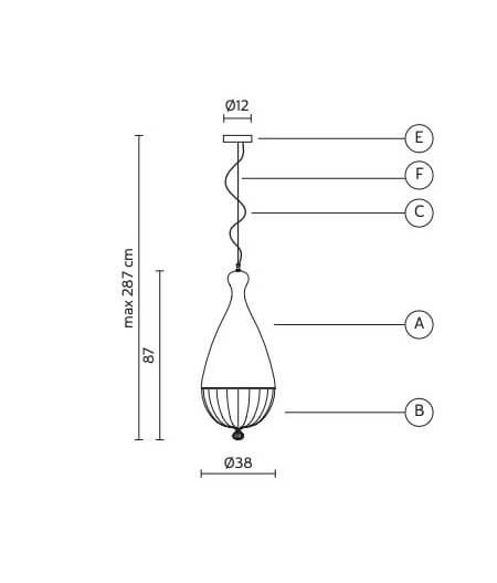 LE TRULLE SUSPENSION MEDIUM