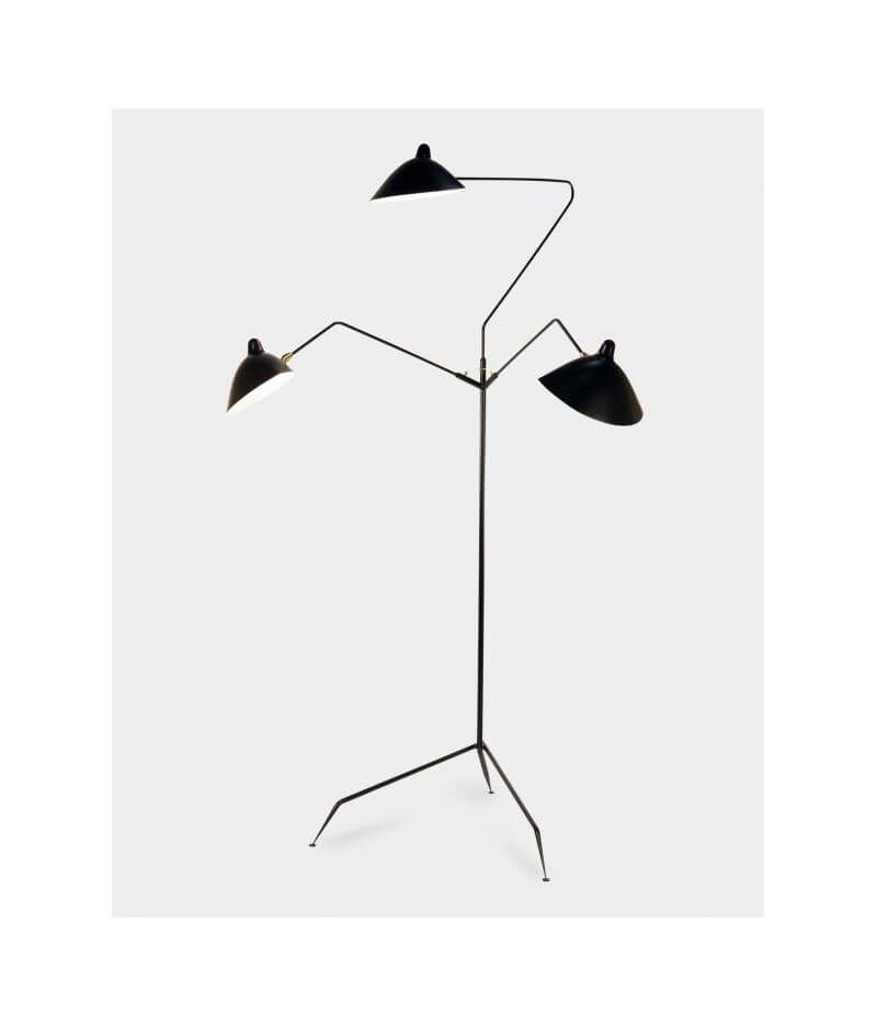 Lampadaire 3 bras pivotants INDOOR