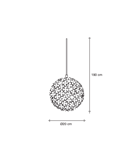 ORTEN'ZIA Pendant 0M40S  Large